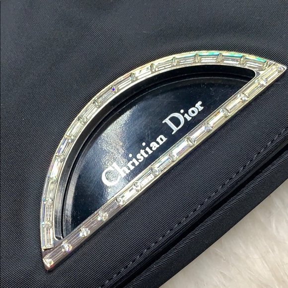 Vintage Christian Dior Malice Baguette with crystals - Picture 4 of 17